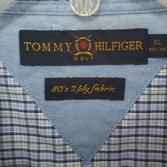 Tommy Hilfiger plaid short sleeve shirt - Picture 2 of 7